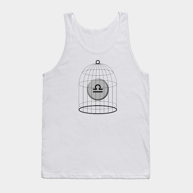 Libra Stellazzio In a Cage Tank Top by inotyler